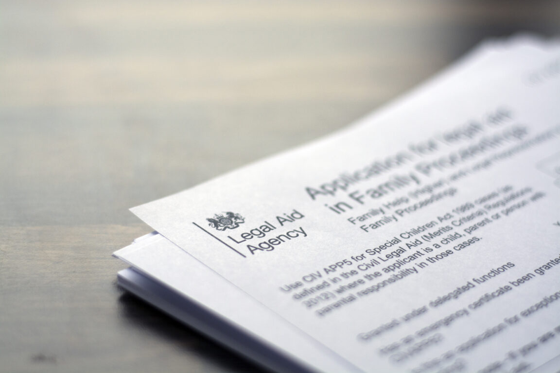 goverment documents for legal aid